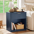 LEYAOYAO Fluted Nightstand by LEYAOYAO-Findtheshiningpointofyourideallife%EF%BC%81