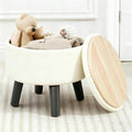 FIMIVIBI Small Foot Stool Ottoman by FIMIVIBI