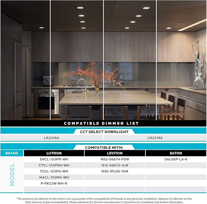 LUXRITE 16 Pack 4 Inch Square Recessed LED Can Lights, CCT Color Temperature - Image 5