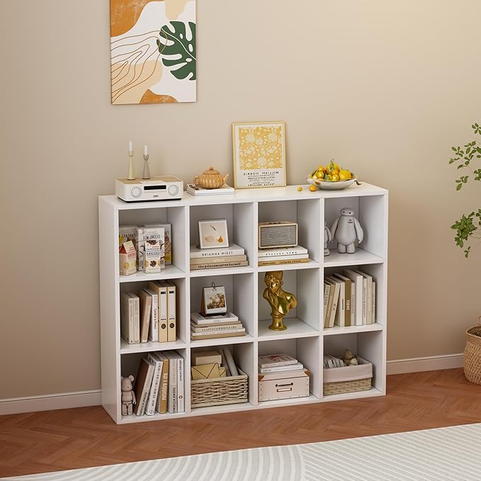 OSCHF 12-Cube Storage Shelf Bookcase - Image 7