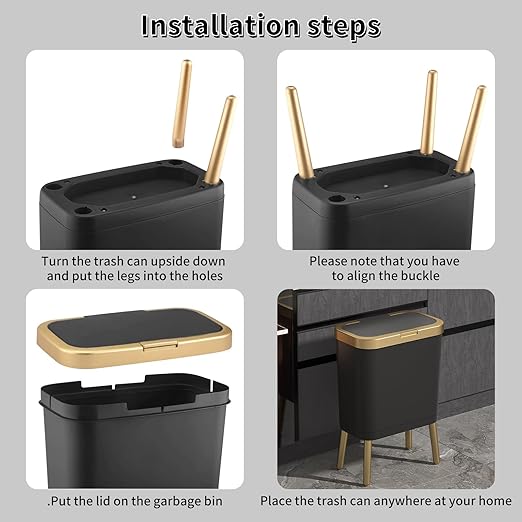 Procade 2Pack Office Trash Can - Image 5