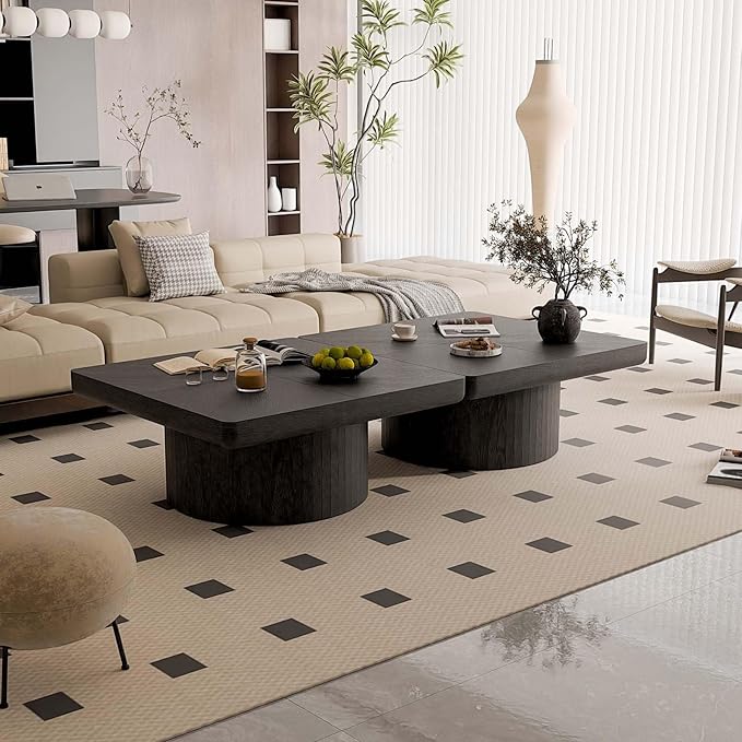 Modern Square Coffee Table - Image 6
