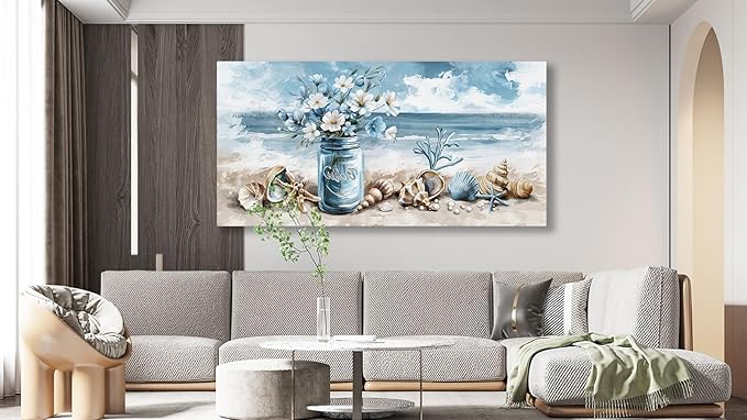 yearainn Coastal Canvas Wall Art - Image 3