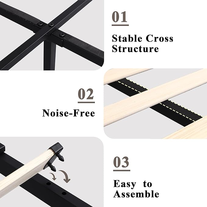 Feonase Upholstered Full Size Bed Frame - Image 6