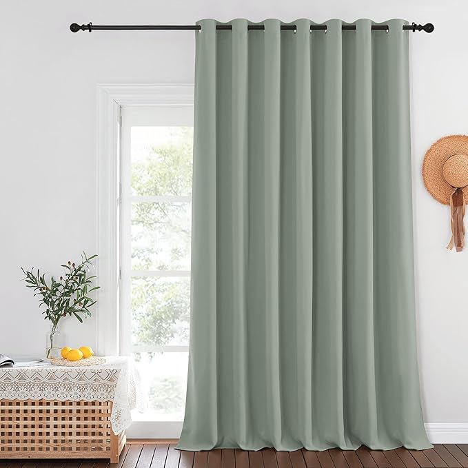 NICETOWN Blackout Patio Curtains 100 x 144 Inches Long by NICETOWN