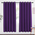 NICETOWN Royal Purple Blackout Curtains by NICETOWN
