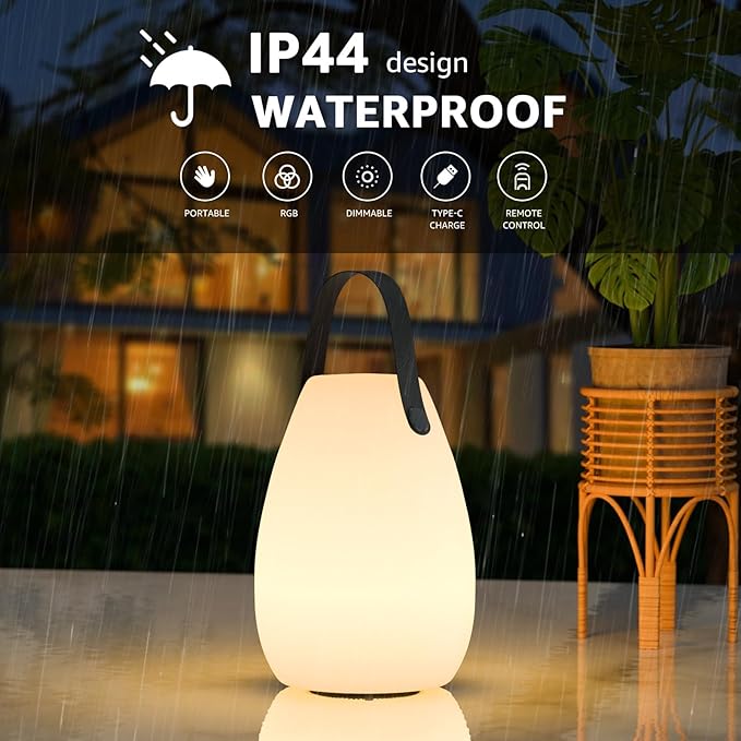 uuffoo Portable Outdoor Table Lamp - Image 4