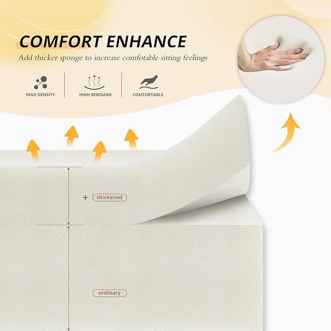 110" Fabric Pull-Out Couch Bed w/Adjustable Backrests, Sectional Sleeper Sofa - Image 7