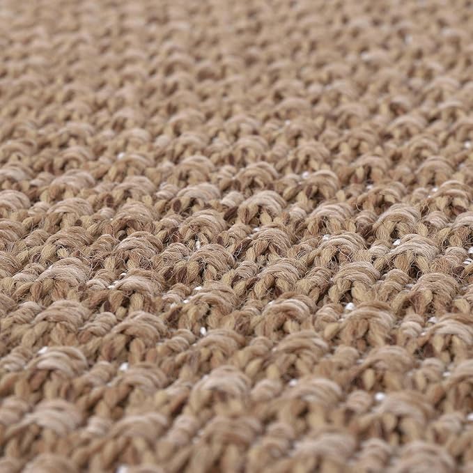 Easy Jute Runner Rug 2x7 Indoor Outdoor Natural Rugs Solid Fiber Rug Woven Area - Image 5
