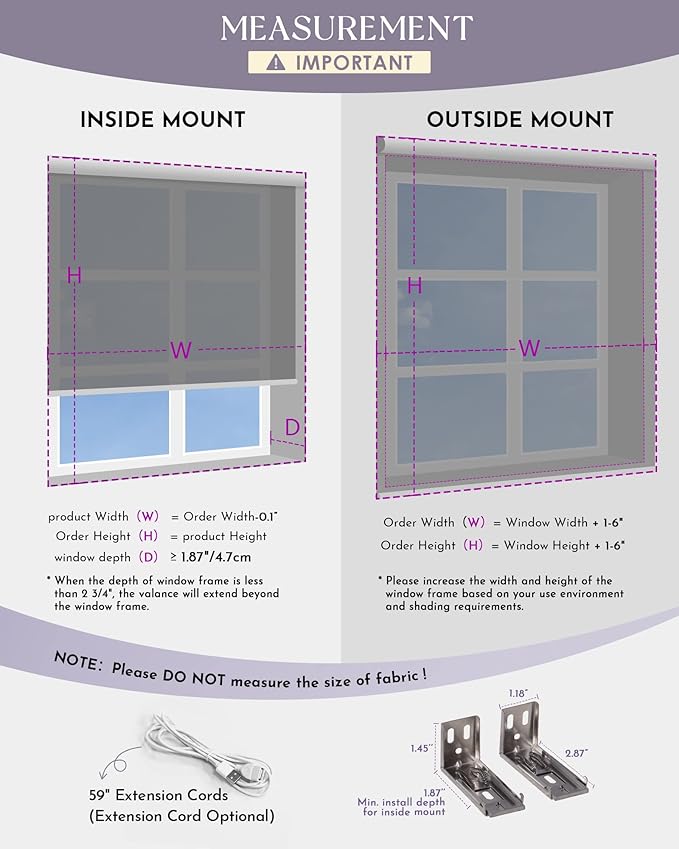 Graywind Smart Roman Shades 20% Blackout Compatible - Image 7