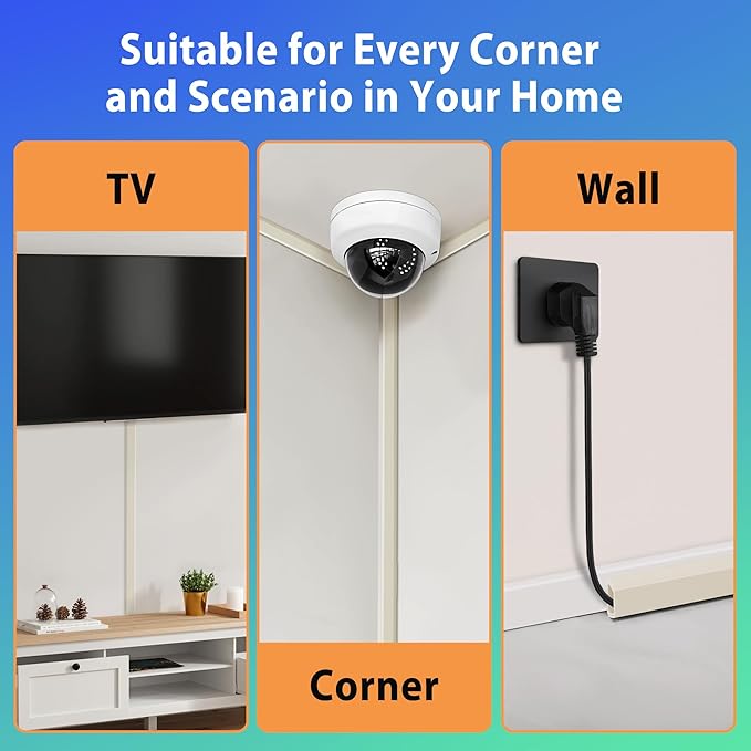 Wall Cable Hider Kit, 116in TV Wire Hider - Image 6