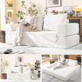 79'' Convertible Sleeper Sofa Bed, 3-in-1 Foldable Floor Couch by WHGBJA