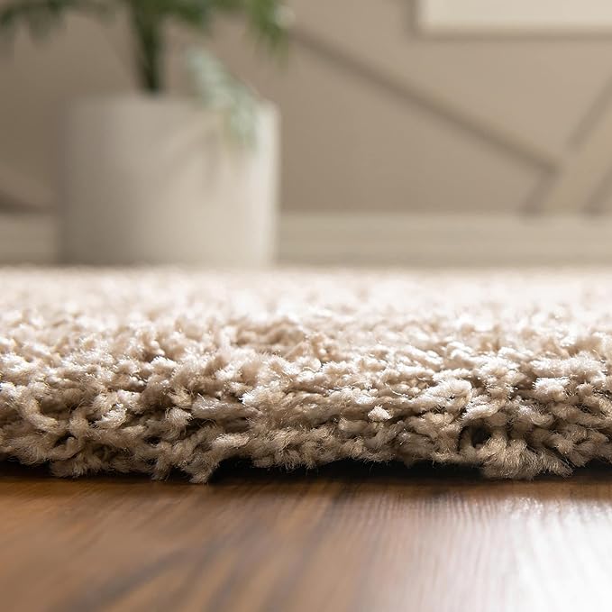 Unique Loom Solid Shag Collection Area Rug - Image 14