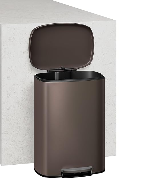 GarveeHome 13 Gal & 2.6 Gal Trash Can Combo Set, Kitchen Trash Can and Bathroom - Image 4