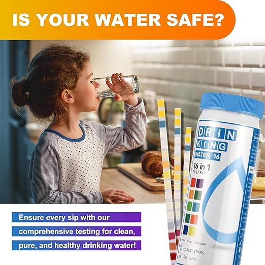 AAwipes Drinking Water Test Strips 17 in 1 50 Strips + 2 Bacteria Tester Kits - Image 3