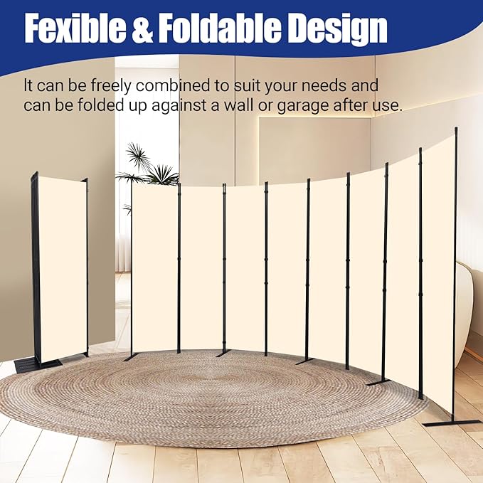 Room Divider Folding Privacy Screens - Image 4