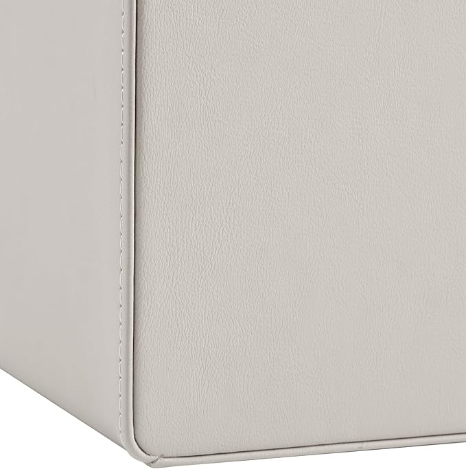 MEIBOOCH PU Leather Desk Organizer, Luxury Remote Control Holder - Image 8
