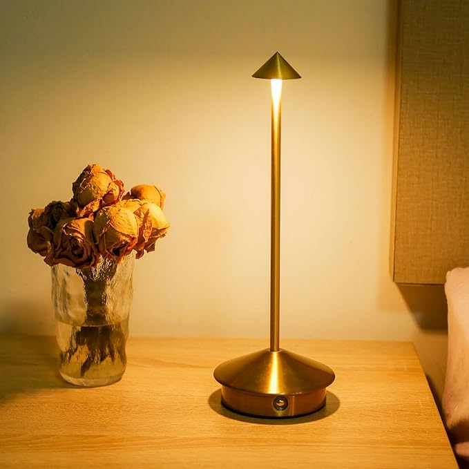 Cordless LED Table Lamp, Rechargeable 5200mAH Battery Operated Lamp - Image 2