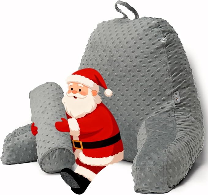 Reading Pillow for Sitting in Bed, Extra Large Backrest Support Cushion - Image 9