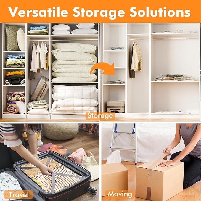 10 Small Vacuum Storage Bags - Image 4