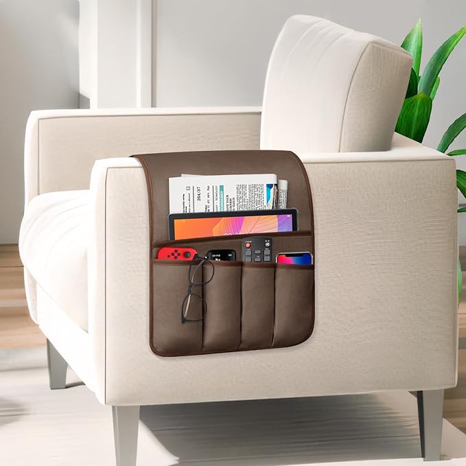 WETRBWEH Remote Control Holder for Armchair, Couch Caddy Organizer TV Remote - Image 2