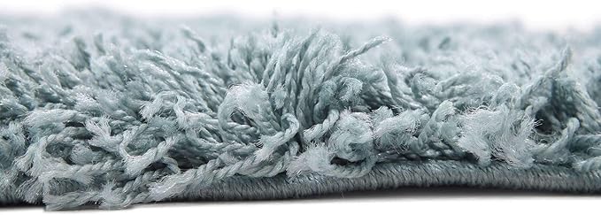 Unique Loom Solid Shag Collection Area Rug - Image 10