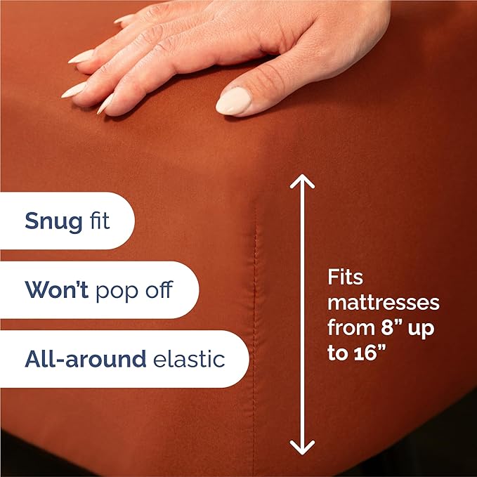 Split King Size 5 Piece Sheet Set - Image 3