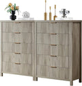 5 Drawers Dresser for Bedroom, 44 Inches Tall Modern Bedroom Dressers, Chest of by OAKHAMHOME