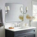 ANDY STAR 30”x40”Brushed Nickel Mirror by ANDYSTAR
