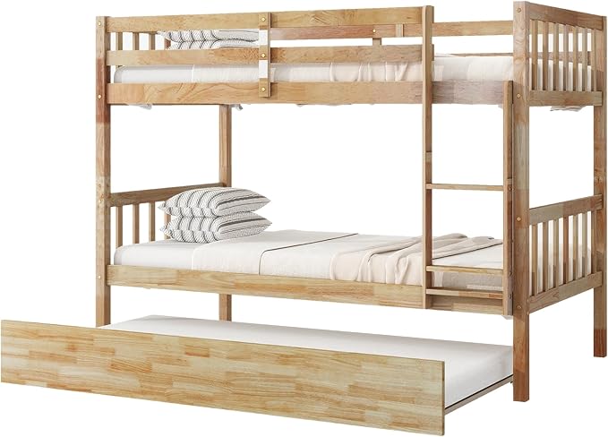 Bellemave Twin Over Twin Bunk Bed - Image 5