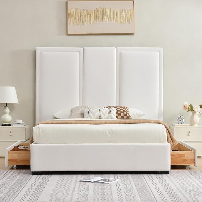 YUHUASHI Queen Size Bed Frame - Image 3
