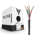 Voltive 16/4 Speaker Wire, Riser CL3R, 500ft by Voltive