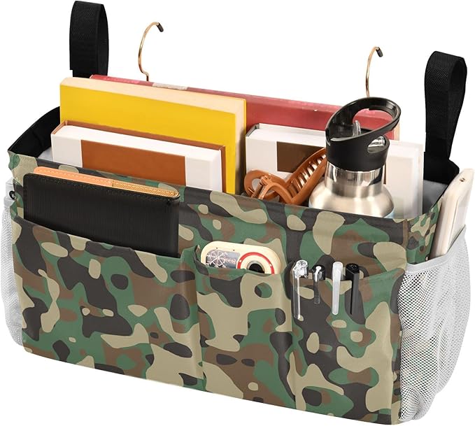 Bedside Caddy Hanging Bunk Bed Caddy Bed Organizer Hanging Pocket - Image 3