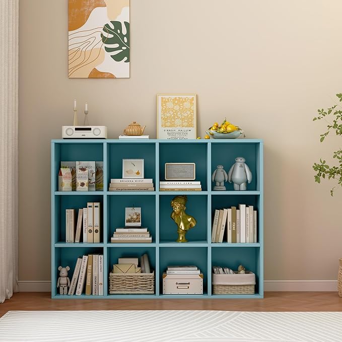 OSCHF 12-Cube Storage Shelf Bookcase - Image 7