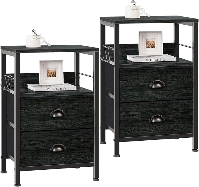 Furologee Nightstands Set 2, Night Stand by Furologee