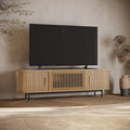 POVISON Fully-Assembled Mid Century Modern TV Stand by POVISON