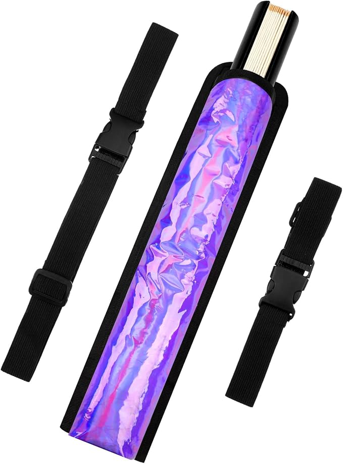 Summer Rave Fan Thigh Holster Rave Fan Holder Folding Hand Pouch Foldable by Cosblank