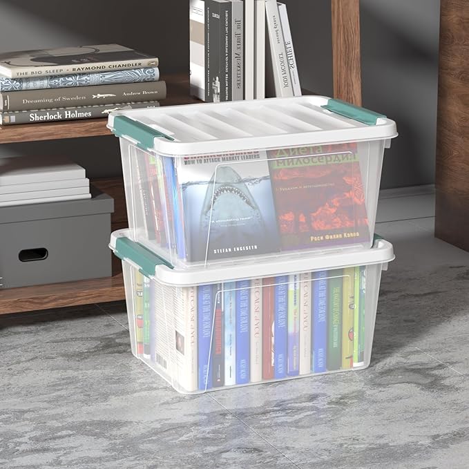 20 Quart Clear Storage Box - Image 6