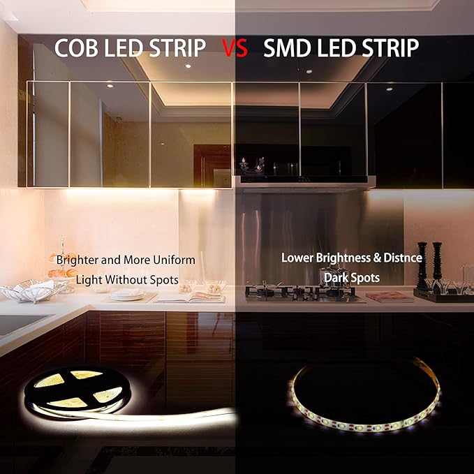 LED Strip Lights 32.8FT, Dimmable cob led Strip - Image 5