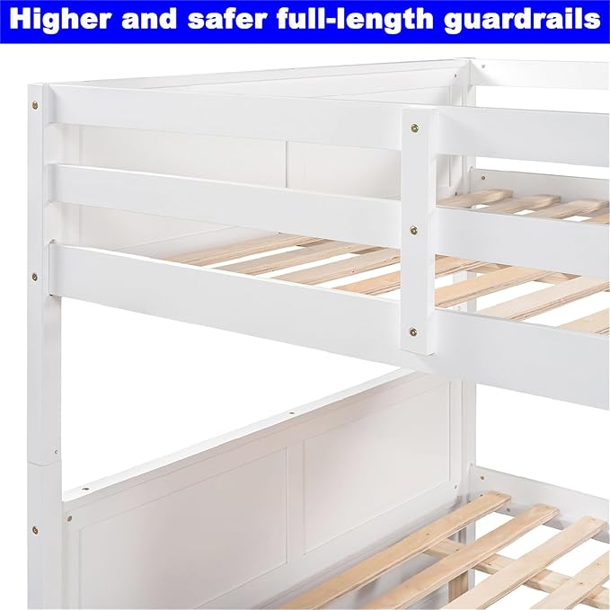 Upgraded Version Best Full Over Full Bunk Bed - Image 6