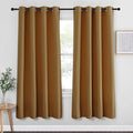 NICETOWN Blackout Curtain Drape 72 inch Long by NICETOWN