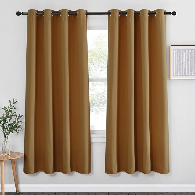 NICETOWN Blackout Curtain Drape 72 inch Long by NICETOWN