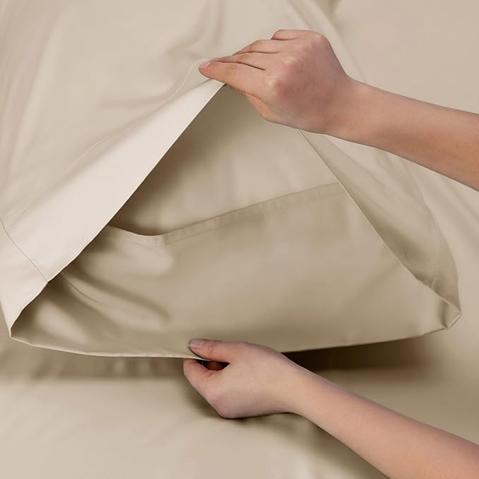 Bedsure California King Sheet Sets, Cooling Sheets - Image 6