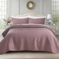 KASENTEX King Quilt Set 104"x90" – Soft Washed 3-Layer Lightweight Bedspread by KASENTEX