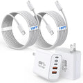 10Foot iPhone 17/16/15 Cord Fast Charging, iPhone 16e/16/15/15Pro, iPad by Curvologys