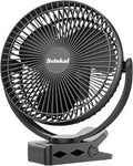 Svinkal Portable Clip on Fan 10000mAh Battery Powered, USB Type C, Supports by FocusedUSBsmallappliances