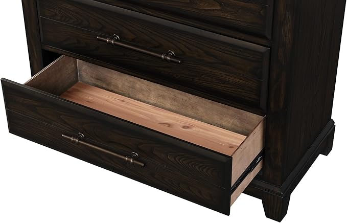 2 Drawer Nightstand Set of 2, Matching Bedside Tables - Image 6