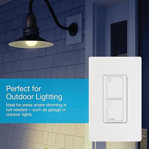 Lutron Caseta Original Smart Light Switch 5 Pack, - Image 8
