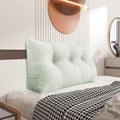 homecozy Wedge Headboard Pillow Dorm Room Reading Pillow Back Support by HOMECOZY
