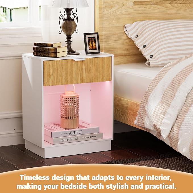 CMFYDAILY Fluted Nightstands Set of 2 - Image 8